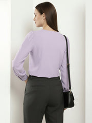 TrendiVastra Women Paisley Print Top Office Wear in White top, paisley print, look 17 view