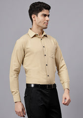 Men's Cotton Blend Slim Fit Formal Shirt