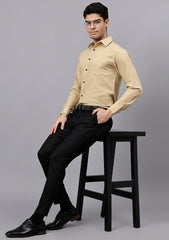 Men's Cotton Blend Slim Fit Formal Shirt