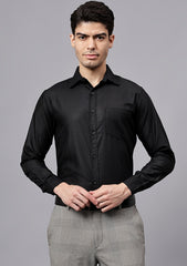 Men's Cotton Blend Slim Fit Formal Shirt