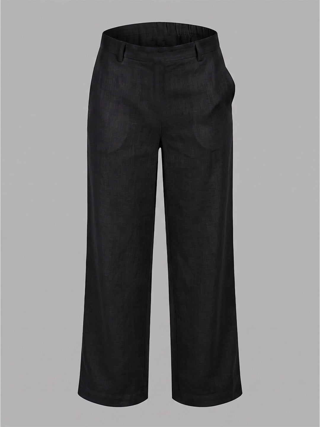 TrendiVastra Women Bottom Casual Wear Style 1 in Black bottom wear, modern design, back view
