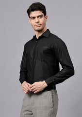 Men's Cotton Blend Slim Fit Formal Shirt