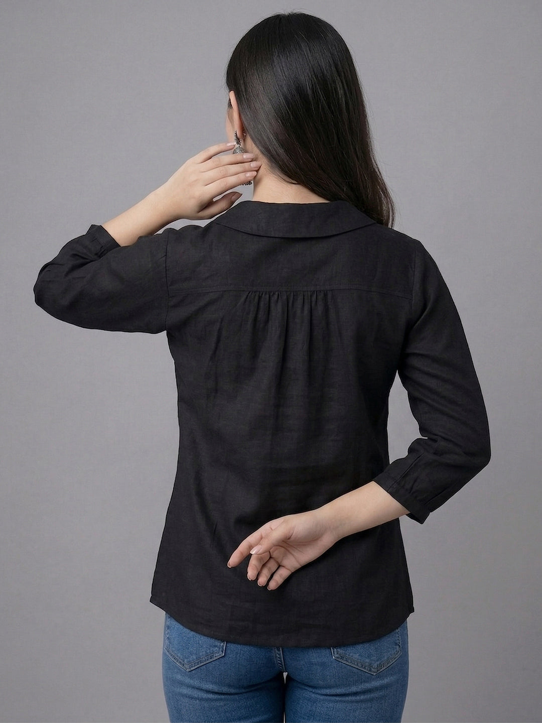 TrendiVastra Women Top Office Wear in White top, modern design, look 20 view