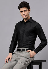 Men's Cotton Blend Slim Fit Formal Shirt