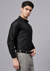 Men's Cotton Blend Slim Fit Formal Shirt