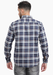 Brown Blaze Check Shirt