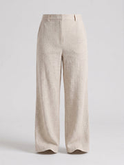 TrendiVastra Women Bottom Casual Wear in Beige bottom wear, modern design, back view