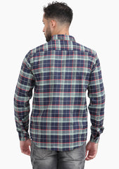 Brown Blaze Check Shirt