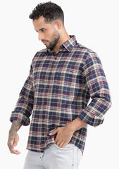 Brown Blaze Check Shirt