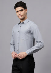 Men's Cotton Blend Slim Fit Formal Shirt