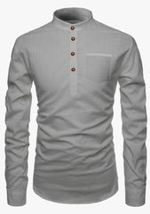 Grey Elegance Kurta