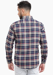 Brown Blaze Check Shirt