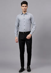 Men's Cotton Blend Slim Fit Formal Shirt