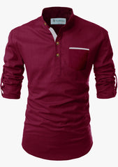 Maroon Bliss Kurta