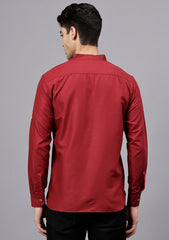 Men's Cotton Blend Slim Fit Short Kurta