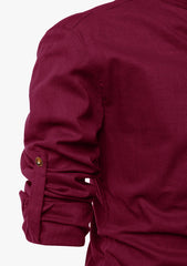 Maroon Bliss Kurta