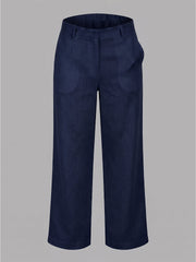 TrendiVastra Women Bottom Casual Wear in Navy Blue bottom wear, modern design, back view