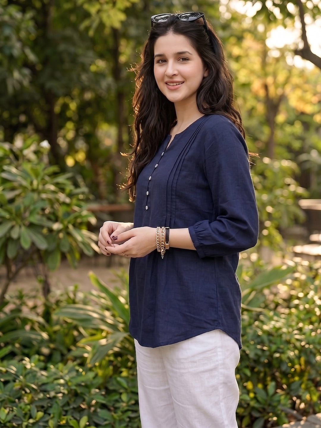 TrendiVastra Women Top Office Wear in White top, modern design, look 10 view