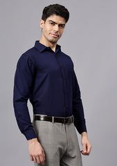 Men's Cotton Blend Slim Fit Formal Shirt