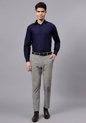 Men's Cotton Blend Slim Fit Formal Shirt