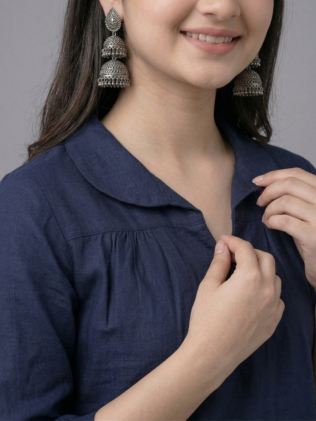 TrendiVastra Women Top Office Wear in White top, modern design, look 17 view