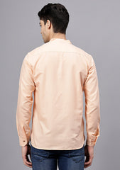 Men's Cotton Blend Slim Fit Short Kurta