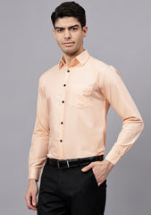 Men's Cotton Blend Slim Fit Formal Shirt