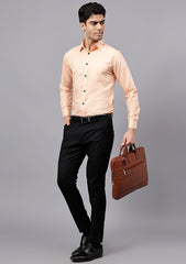 Men's Cotton Blend Slim Fit Formal Shirt