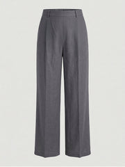 TrendiVastra Women Bottom Casual Wear in Dark Grey bottom wear, modern design, side view