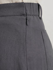TrendiVastra Women Bottom Casual Wear in Dark Grey bottom wear, modern design, fabric detail view