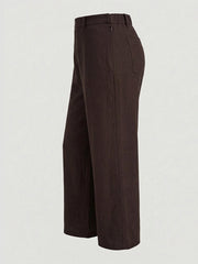 TrendiVastra Women Bottom Casual Wear in Coffee bottom wear, modern design, style detail view