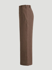 TrendiVastra Women Bottom Casual Wear in Brown bottom wear, modern design, fabric detail view