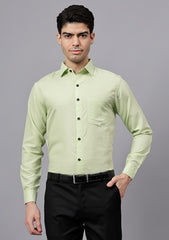 Men's Cotton Blend Slim Fit Formal Shirt