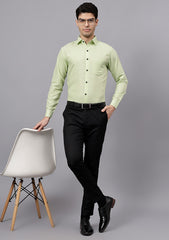 Men's Cotton Blend Slim Fit Formal Shirt