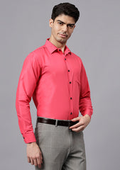 Men's Cotton Blend Slim Fit Formal Shirt