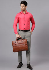 Men's Cotton Blend Slim Fit Formal Shirt