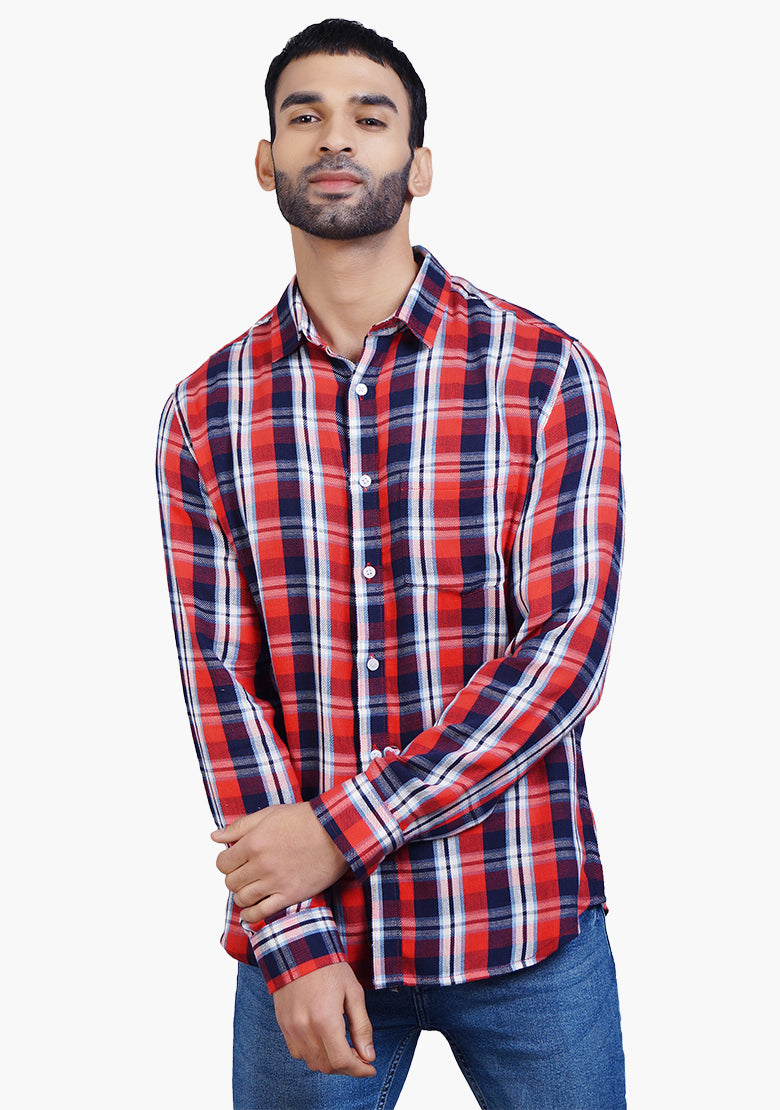 Blue Blaze Check Shirt