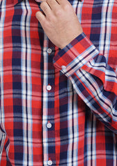 Blue Blaze Check Shirt