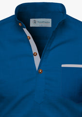 Royal Blue Regal Kurta