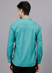 Men's Cotton Blend Slim Fit Short Kurta