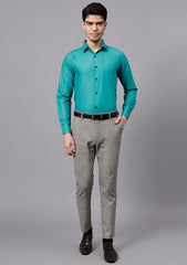 Men's Cotton Blend Slim Fit Formal Shirt