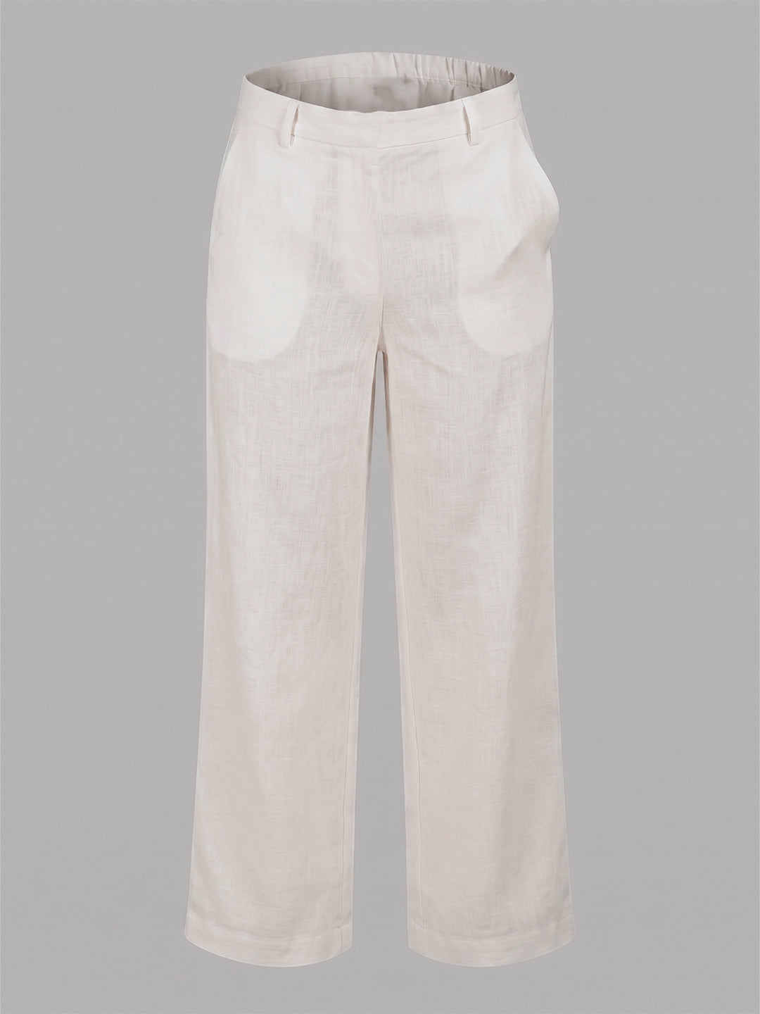 TrendiVastra Women Bottom Casual Wear in Cream bottom wear, modern design, style detail view