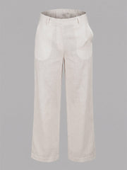 TrendiVastra Women Bottom Casual Wear in Cream bottom wear, modern design, style detail view
