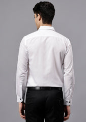 Men's Cotton Blend Slim Fit Formal Shirt