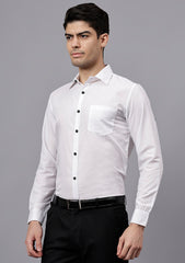 Men's Cotton Blend Slim Fit Formal Shirt