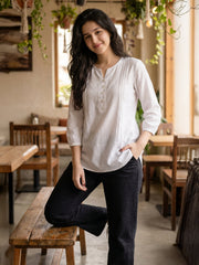 TrendiVastra Women Top Office Wear in Black top, modern design, look 13 view