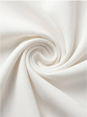 TrendiVastra Women Spread Collar Shirt Office Wear in White shirt, modern design, collar, look 6 view